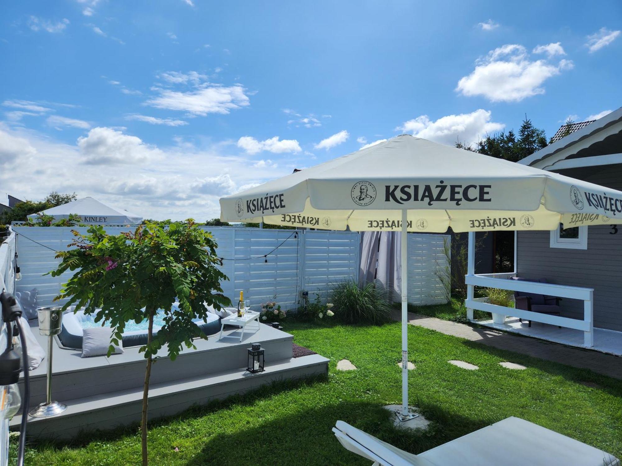 Domki z jacuzzi nad zatoką Puck Zewnętrze zdjęcie